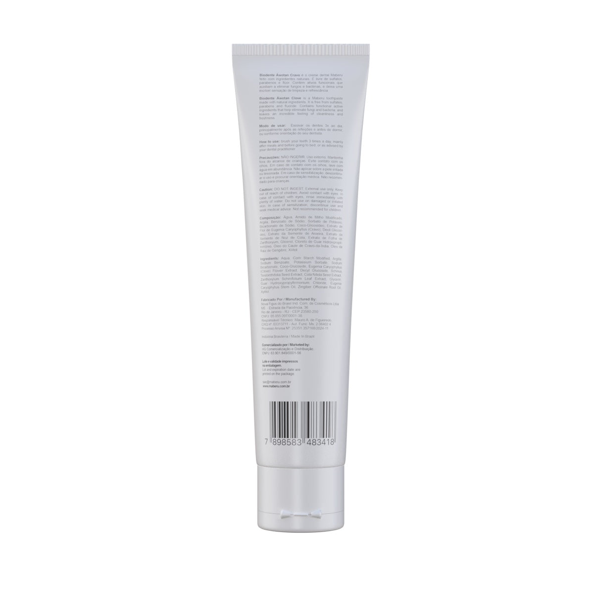 Biodente Áwotan Creme Dental Cravo - 100g