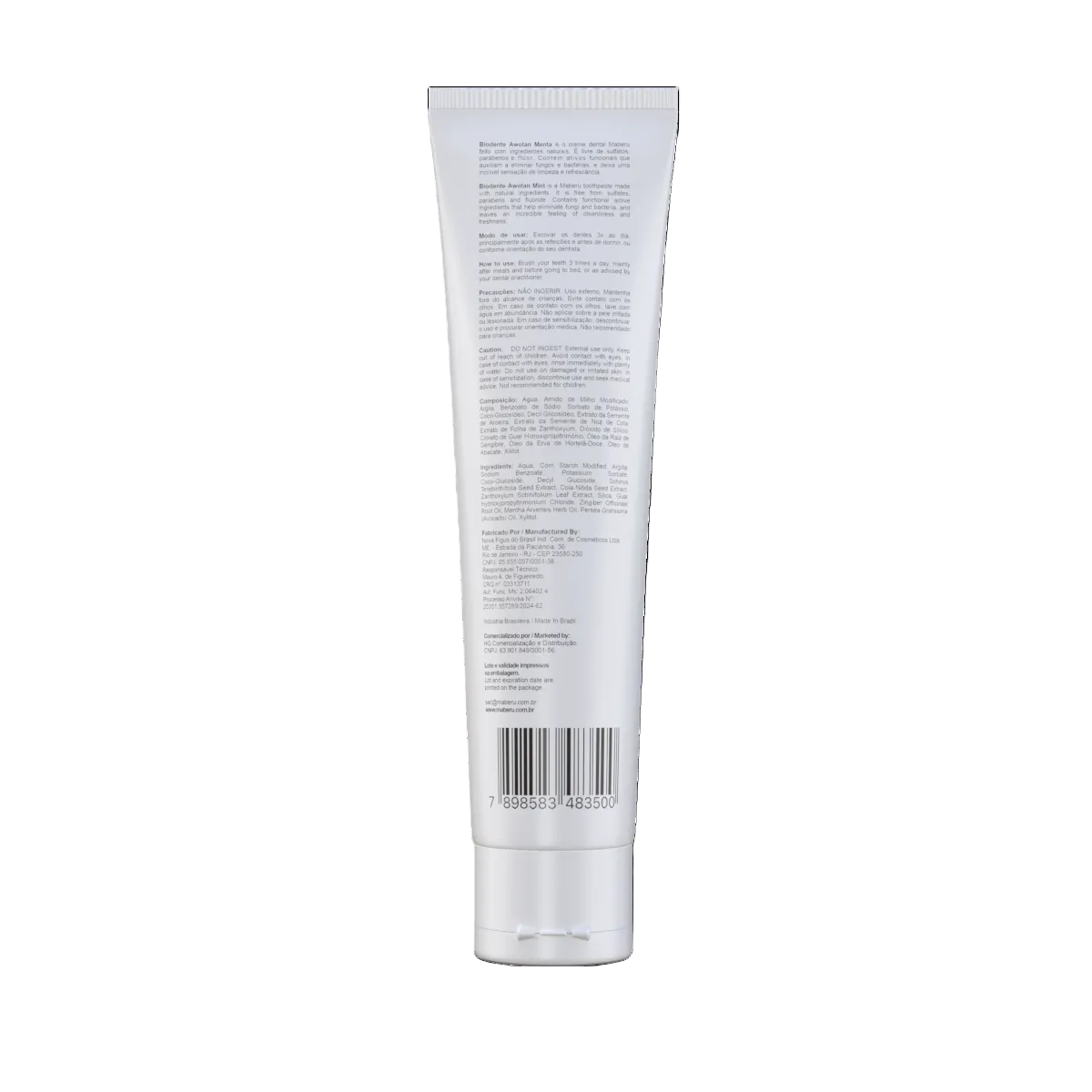 Biodente Áwotan Creme Dental Menta - 100g