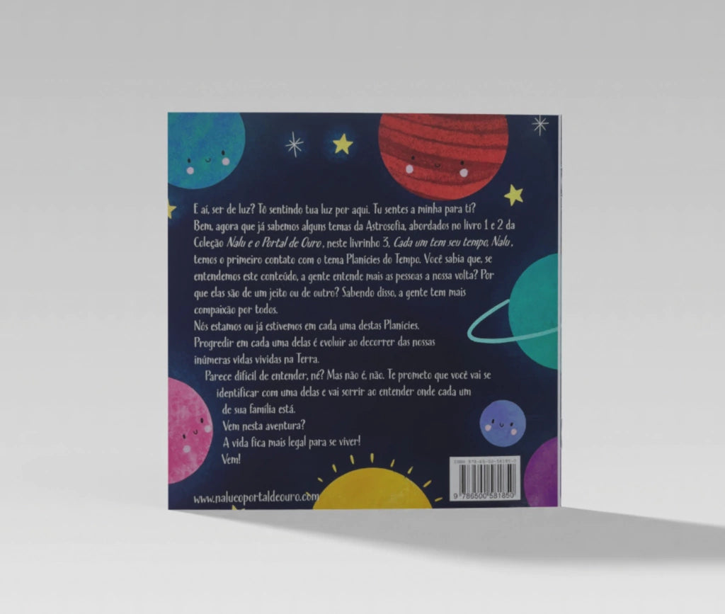 Astrosofia Para Crianças - Livro 3 da Coleção Nalu e o Portal de Ouro